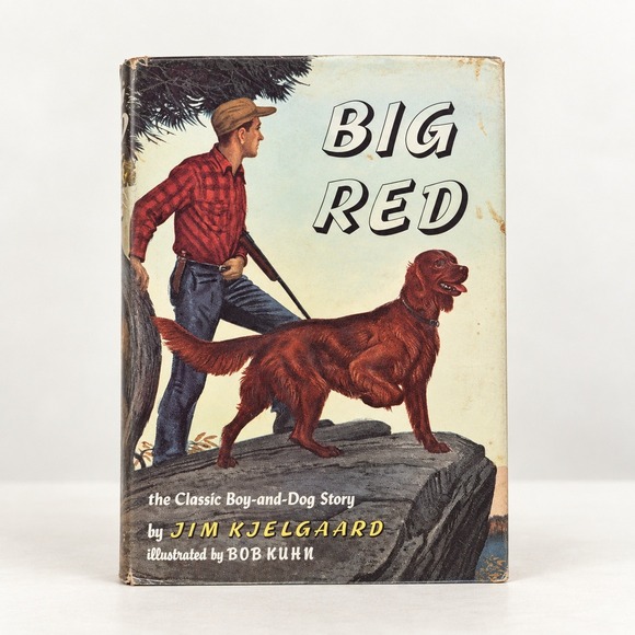 Holiday House Other - Holiday House Big Red Jim Kjelgaard VTG Hardcover Cabincore Irish Setter Book